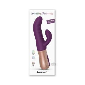 Sassy Bunny Purple Rain