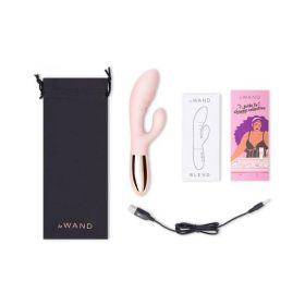 Le Wand Blend Double-motor Rabbit Rechargeable Vibrator Rose Gold