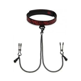 Fifty Shades Of Grey Sweet Anticipation Collar Nipple Clamps
