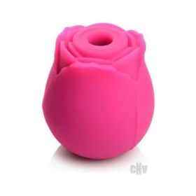 Gossip Cum Into Bloom Clitoral Vibrator Rose Crush Silicone Magenta
