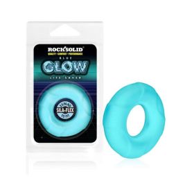 Rock Solid Sila-flex Glow-in-the-dark Life Saver C-ring Blue