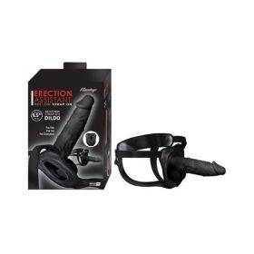 Erection Assistant Hollow Strap-on 9.5 In. Black