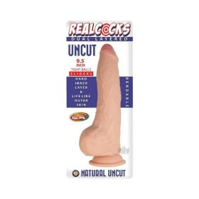 Realcocks Dual Layered Uncut Slider Tight Balls 9.5 In. Light