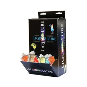 Liquor Lube 10 Ml Tubes Six Assorted Flavors (72 Pcs/display)