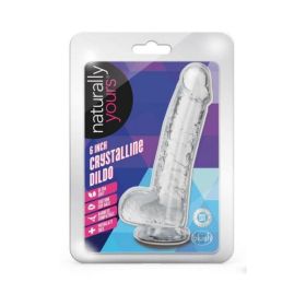 Naturally Yours Crystalline Dildo 6 In. Diamond