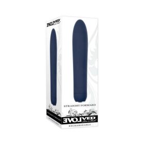Evolved Straight Forward Vibrator Blue