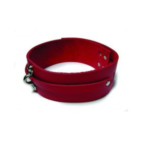 KL Bondage Basics Leather Collar (Red)