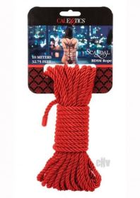 Scandal Bdsm Rope 10m Red