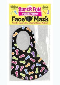 Super Fun Penis Print Mask