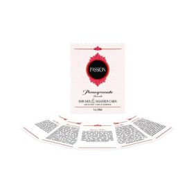 Passion Bath Salts & Suggestion Cards - Pomegranate