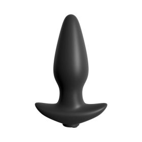 Anal Fantasy Remote Control Silicone Plug Black