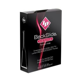 Id Backslide Anal Inserts 8ml (4 Inserts Per Box)