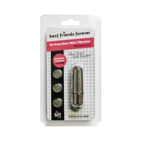 Bff Waterproof Friends W/benefits Bullet Silver 6cm