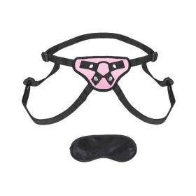 Lux Fetish Pretty In Pink Strap On Harness