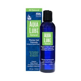 Aqua Lube Natural Gel 4 fluid ounces