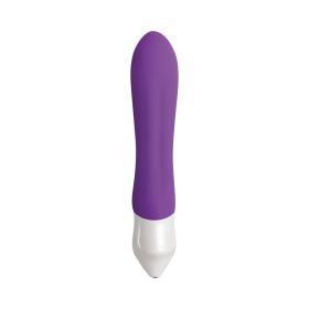 Evolved Heroine Silicone Vibe 7 Speeds And Functions Usb Rechargeable Cord Included Waterproof Purpl