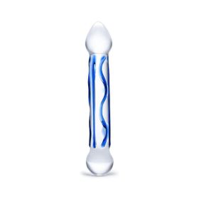 Glas 6.5in Full Tip Textured Glas Dildo