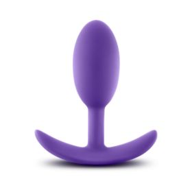 Luxe - Wearable Vibra Slim Plug - Medium - Purple