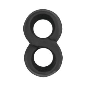 My Cockring Figure Eight Cock & Scrotum Ring Black