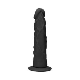 Realrock - 10 / 25 Cm Realistic Dildo - Black