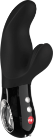 Fun Factory Black Line Miss Bi Rabbit Vibrator Black