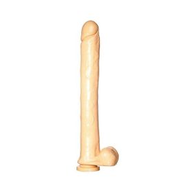 Si 16 inches Exxtreme Dong with Suction Cup Beige