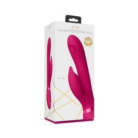 Vive - Aimi Rechargeable Triple-motor Swinging Silicone Rabbit - Pink