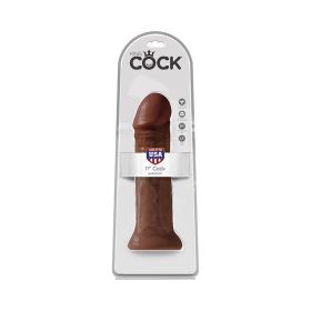 King Cock 11in Cock Brown