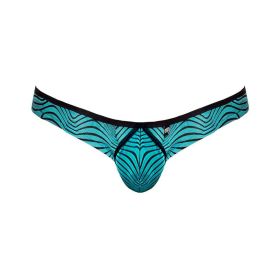 Male Power Tranquil Abyss Mini Bikini Seafoam/black Medium